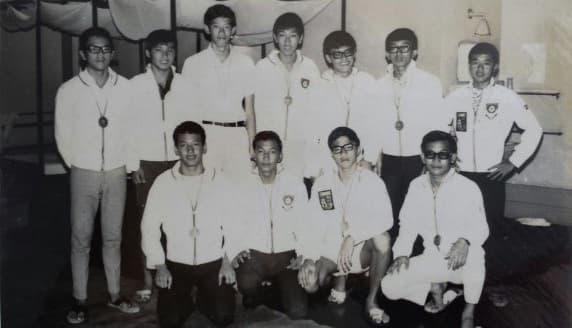 Gold Medal Winners of the 1969 Combined School Team