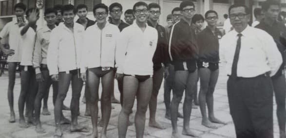 National Combined School Team in 1968